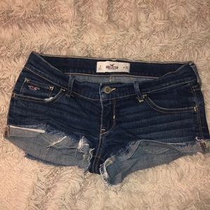 Hollister jean shorts